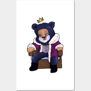 Bear Monarch Posters and Art